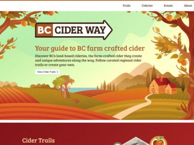 BC Cider Way home page