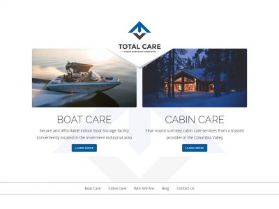 Total Care Ltd website home page